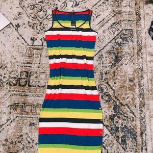 NWT Ralph Lauren colorblock striped dress